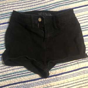 Black Wild Fable High Rise Shorts